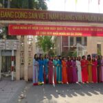 Từ chiếc áo dài lan toả vẻ đẹp công sở của nữ CC, VC huyện Tri Tôn